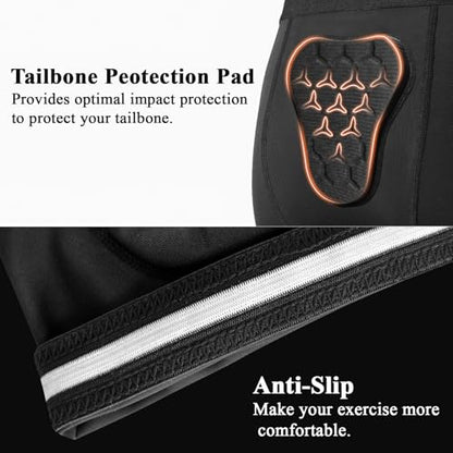 Football Padded Compression Shorts with Cup Pocket, 5 EVA Pads - size: X-Large