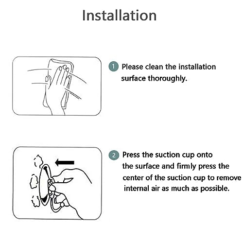 AQUANEAT 20 Packs Suction Cups 1.2 Inch Clear Sucker Pads Without Hook for Glass Home Organization Decoration