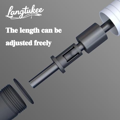 LANGETUKEE Speed Jump Rope - Professional Aluminum Alloy Skipping Rope with 360° Bearings - Adjustable 4mm Steel Cable for Double Unders, Boxing, MMA, HIIT & Cardio Training - Anti-Slip Grip - color: Black2