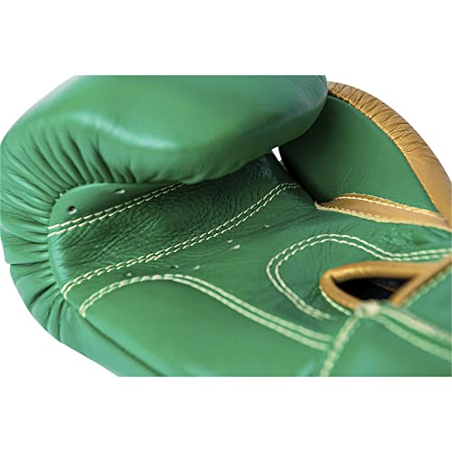 Comfortech (CTG) Muay Thai Boxing Gloves for Men and Women, Featuring Double Stitched Kevlar and Full Grain Leather, Designed for Training, Sparring, pad Work, and Heavy Bag.
