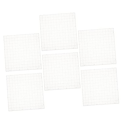 Toddmomy 6Pcs Fish Tank Divider Isolation Board Mesh Divider for Aquarium Fish Separation for Breeding and Isolation Reliable Pe Material