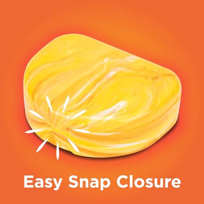 Practicon Marble Retainer Cases, Orthodontic Aligner Case, Mouth Guard Holder (3 Pack) (Citrus) - color: Citrus