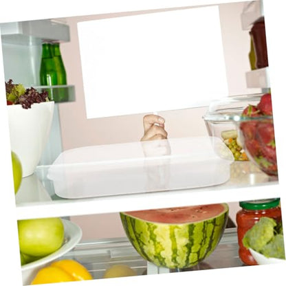 GALPADA 6pcs Food Storage Containers with Soft Lids, Non-stick Bottom Airtight Fridge Boxes for Bacon, Fish, and Cheese Preservation, Reusable Refrigerator Organizer Set for Cold Food