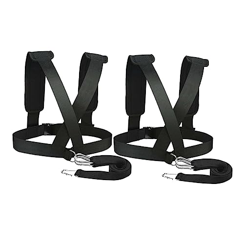 2pcs Weight Bearing Shoulder Straps Resistance Training Belt