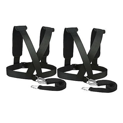 2pcs Weight Bearing Shoulder Straps Resistance Training Belt