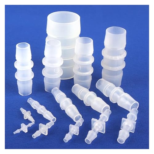 5~200pcs 1.6~11.1MM Soft Pipe Connectors Garden Micro Irrigation Aquarium Fish Tank Water Tube Joints Air Pump Hose Fittings(11.1mm,20pcs) - color: 11.1mm, size: 20pcs