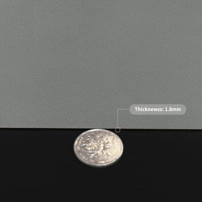 Table Pad - Used for Square Table Waterproof and Easy to Clean Good Flatness Easy to Used for Dining Table(Black+Gray 46x46)