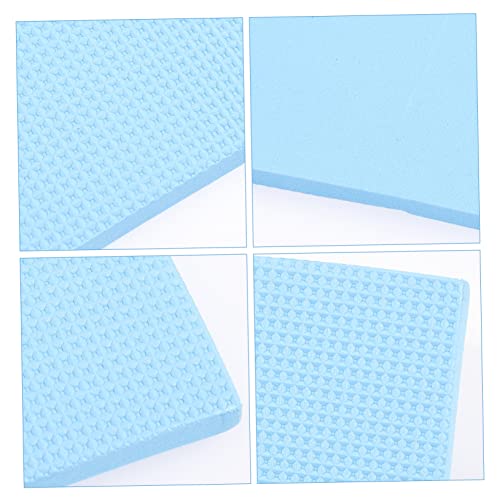 Aquarium Bottom Mat Thick Shockproof Pad for Fish Tanks Non- Water Absorption Base Wear-Resistant Design Easy to Cut for - color: Blue