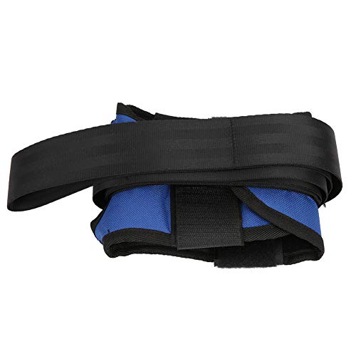 Professional Stretching Belt for Yoga Pilates, Leg Strap Rehabilitation Belt, Multi - Ring Adjustable Fitness Strap with 1M Length for Athletes Dancers Physiotherapy