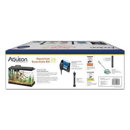 Aqueon Fish Tank Aquarium Essentials Starter Kit for 29 Gallon Tanks - size: 29 Gallon