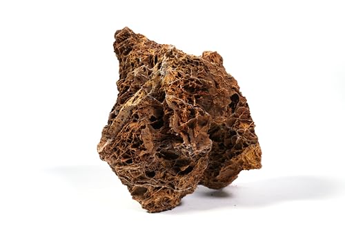 Maple Leaves Stone Natural Rocks (18lbs, 3~9 inches,9pcs) for Aquarium, Paludarium, Terrariums, Decorative of Forest Creeks, lakesides, and Streams - size: 14 Maple Leaves Stone(3-9 inches,18lbs)