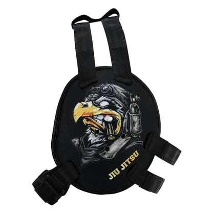 ROAR-INT BJJ Ear Guard New Easy to Adjust Design Wrestling Protective Headgear Wrestling Ear Guard MMA Jiu Jitsu - color: Tiger-Eagle