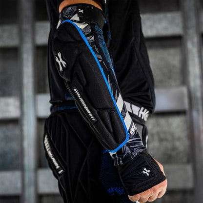 HK Army Crash Arm Pads - color: Black, size: Large