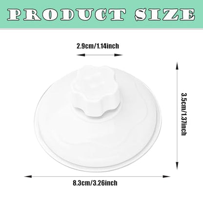 4 Pack Cat Window Perch Suction Cup, Strong Adhesive Replacement Suction Cup with Screws for Foldable & Cordless Cat Window Hammock Seat (Transparent, 85mm Plastic Screws)