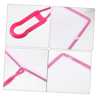 5pcs Portable Fishing Net Convenient Fish Catching Tool for Aquarium Small Fine Mesh Design for Gentle Handling of Fish Tank Supplies