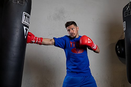 Title Classic Leather Lace Training Gloves 2.0 - Lace Up Boxing Glove, Boxing Competition Gloves, Boxing Sparring Gloves, Boxing Training Gloves, Boxing Bag Gloves, Boxing Gloves - color: Red, size: 16 oz