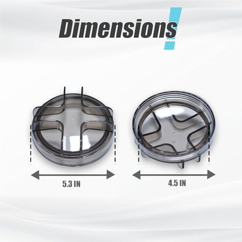 Pool Pump Strainer Lid w/ O-ring Kit for 12" Pool Sand Filter Pump 75110, Strainer Cover for 13" 16" Pool Filter System 0.25HP 0.35HP 0.75HP Above Ground Pool Pump 72717 75110 75131-V1 75131 71405HCK