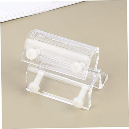 4pcs Aquarium Bracket Acrylic Support Tool for Fish Tank Cover Stable Easy to Install Compatible for Open Fish Tanks