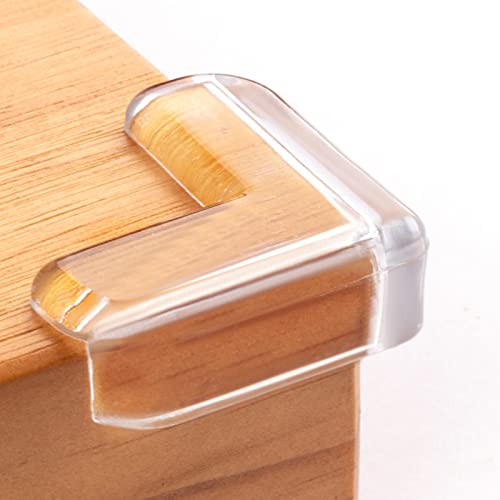 8 pack Corner Protector for Baby, Clear Corner Protectors , Furniture Corner Guard & Edge Safety Bumpers , Baby Proof Bumper , Furniture & Table Edges Furniture & Sharp Corners Baby Proofing (L Shape) - color: 8 Pack Corner Guards