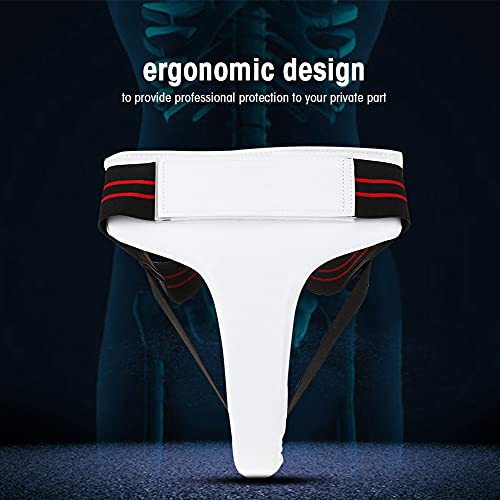 Women Groin Guard, Women Taekwondo Groin Guard Boxing Karate Jockstrap Sanda Crotch Protector - size: Large