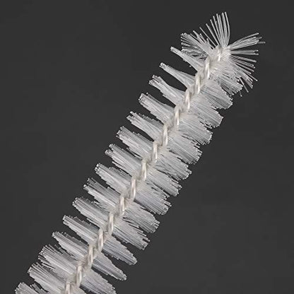 Stainless Steel Cleaning Brush Set with Hook for Fish Tank Aquarium Tube Bottle Cleaner, Pipe Brush Kit 2 Sizes 8in 11.5in