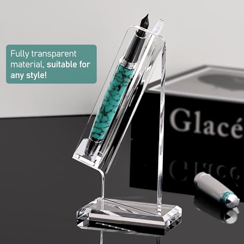 Acrylic Pen Holder Desktop Display, Vertical Fountain Pen Pencil Stand Ballpoint Showholder, Clear Makeup Brush Rack, Paintbrush Drying Support Organizer Desk for Exhibitions,Office,Store Use - style: Vertical Pen Holder（1PCS)