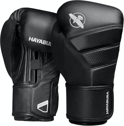 Hayabusa T3 Boxing Gloves - Sparring - color: Black, size: 14oz
