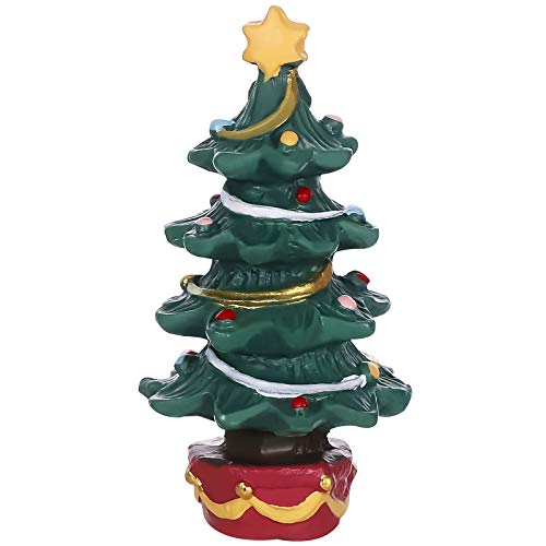 POPETPOP Christmas Aquarium Decoration Creative Resin Oranment Christmas Tree Fish Tank Decoration Fish Tank Tree Aquarium Accessories for Betta