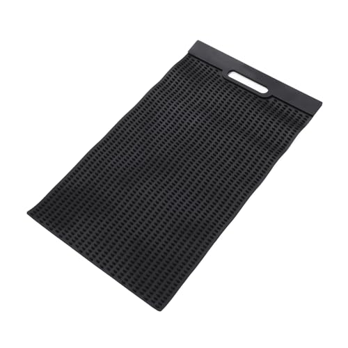 COLLBATH Fish Fillet Mat for Kitchen Use Non-Slip PVC Fish Cleaning Board Multifunctional Pad for Scaling and Draining Compact Design for Small Spaces