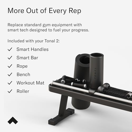 Tonal 2 | Strength Training System Including Accessory Bundle and Delivery and Install