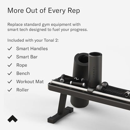 Tonal 2 | Strength Training System Including Accessory Bundle and Delivery and Install