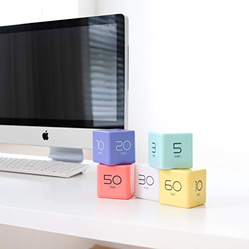 mooas Cube Timer, Flip, Block, Productivity, Time Management (Mint) - color: Mint