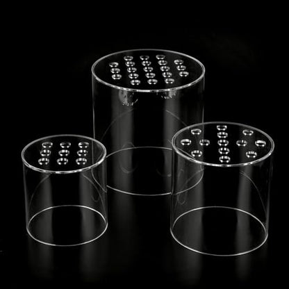 Acrylic Coral Feeder Cover Reef Feeding Breeding Protection Cover Avoid Corals Food Floating Around