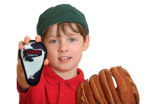 Youper Boys Youth Soft Foam Protective Athletic Cup (Ages 7-12), Kid Athletic Cup for Baseball, T-Ball, Football - color: camo
