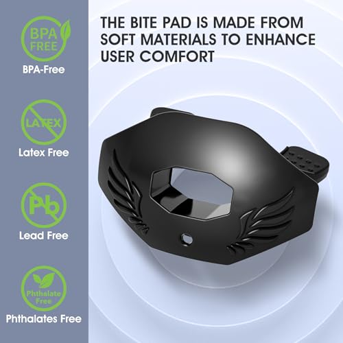 2Pcs Youth Football Mouthguard,Football Mouthpiece with Strap,No Boil. - color: Black