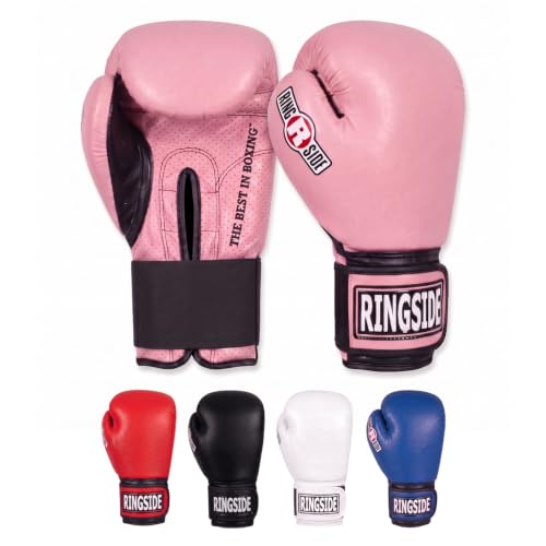 Ringside Extreme Fitness Boxing Training Bag Gloves - color: Pink, size: Large