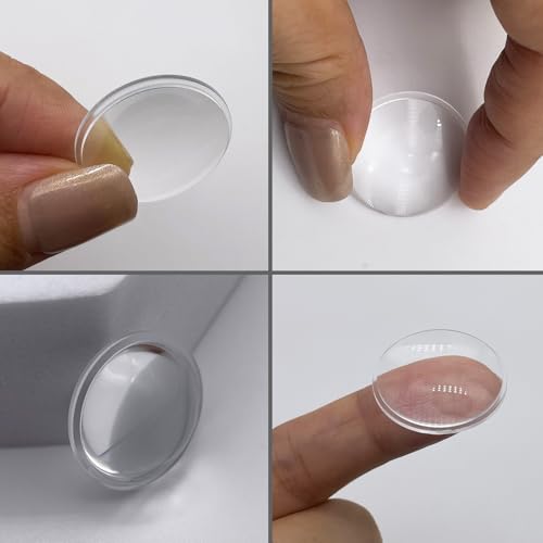 Double Convex Lens - 22mm Diameter, 13mm Focal Length, Optical biconvex Lens for Physics Experiments, Photography, Magnifying, and DIY Projects - Pack of 5pcs (21.5mm x H8mm x F13) - size: 21.5mm x H8mm x F13
