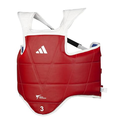 Adidas WT Taekwondo Martial Arts TKD Body Protector Chest Guard - size: 5 (X-Large)