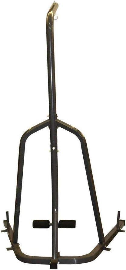 Amber Fight Gear The Champ Heavy Bag Stand, Single Station for Boxing, MMA, Muay Thai – Sturdy Steel Frame, Holds Heavy Bags up to 100 lbs – Ideal for Home & Small Gyms