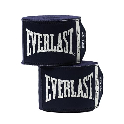 Everlast Elite 180" Handwrap - color: Blue, size: X-Large