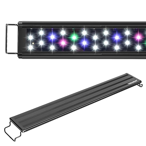 AQUANEAT LED Aquarium Light Full Spectrum for 18 Inch to 24 Inch Fish Tank Light Fresh Water - size: 18"-24"