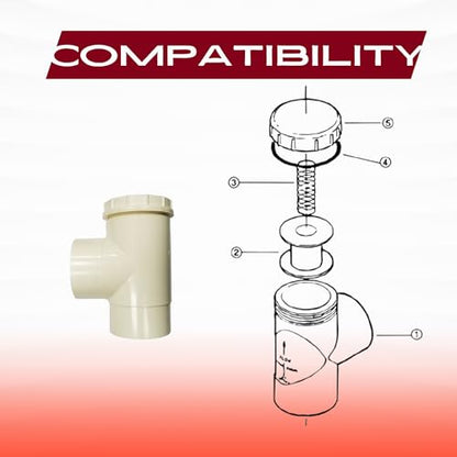1.5 Inch Check Valve Seat Replacement Compatible With V20-069 | 316 Stainless Steel Seat Base | Compatible With Ortega Check Valve Parts 073503 - style: 1.5" Check Valve Seat 073503