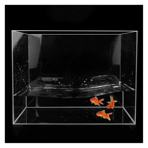 Storage Box Tray Drawer Box, 0.2In Thickness Acrylic Display Box, Creative Transparent Shallow Water Tank Photography Tray, Multifunctional Storage Display Cabinet(7.9x11.8x1.2in)