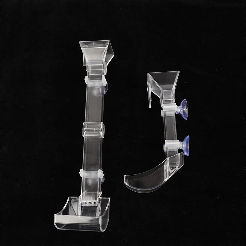 1PC Aquarium Transparent Feeding Tube Set Acrylic Aquarium Feeder Shrimp Feeder Feeding Container Accessories Tools（28cm）