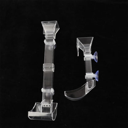 1PC Aquarium Transparent Feeding Tube Set Acrylic Aquarium Feeder Shrimp Feeder Feeding Container Accessories Tools（28cm）