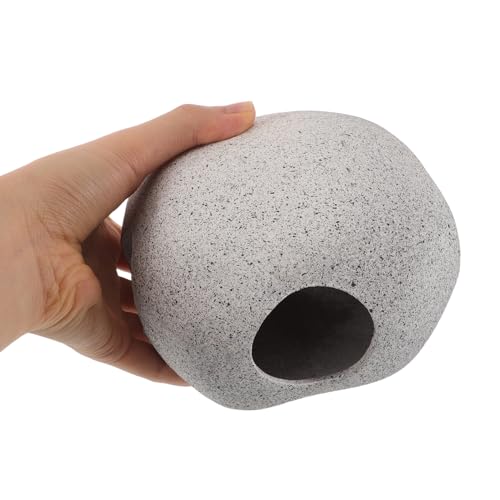 SUPVOX Aquarium Shelter House Small Cave for Fish Tank Porous Hollow Fish Hiding Breeding Tube Decorative for Shrimp and Cichlid in Freshwater Aquariums