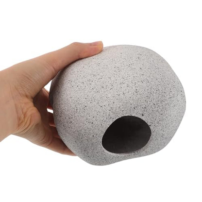 SUPVOX Aquarium Shelter House Small Cave for Fish Tank Porous Hollow Fish Hiding Breeding Tube Decorative for Shrimp and Cichlid in Freshwater Aquariums