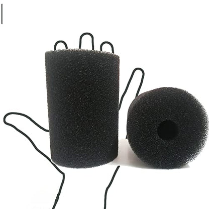 3 Pack Foam Filter Sponges for Canister Filters for Aquaclear 70/110 Filters X-Large Overflow Filter Box Intake Round Pre-Filter 5.91" x 4.13"