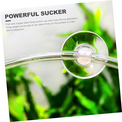BESPORTBLE 3sets Fish Tank Oxygen Fixing Suction Cups Aquarium Air Pump Hose Fixing Accessories 20pcs*3