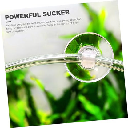 BESPORTBLE 3sets Fish Tank Oxygen Fixing Suction Cups Aquarium Air Pump Hose Fixing Accessories 20pcs*3